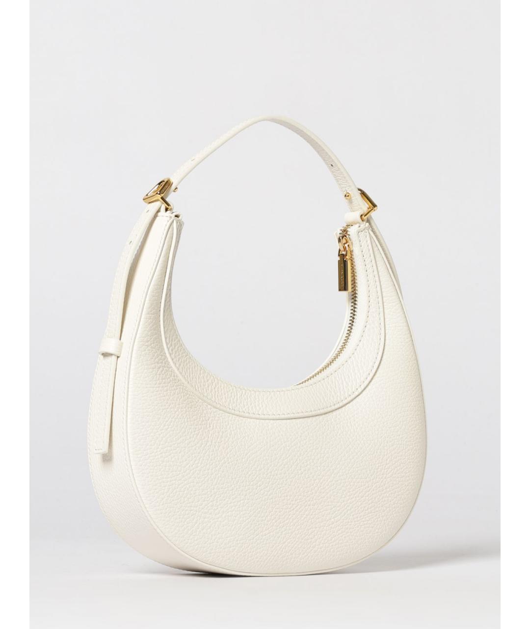 COCCINELLE Белая кожаная сумка через плечо, фото 2
