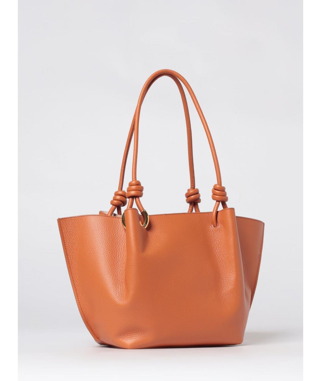 COCCINELLE Оранжевая сумка тоут, фото 2