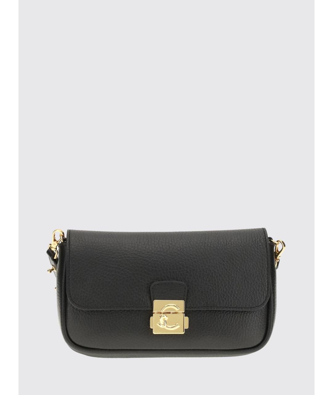COCCINELLE Черная кожаная сумка через плечо, фото 4