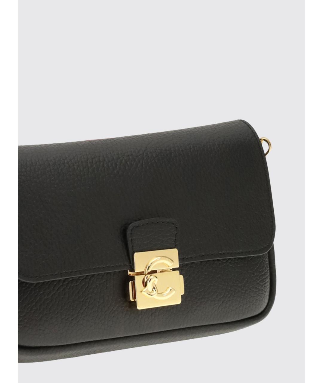 COCCINELLE Черная кожаная сумка через плечо, фото 3