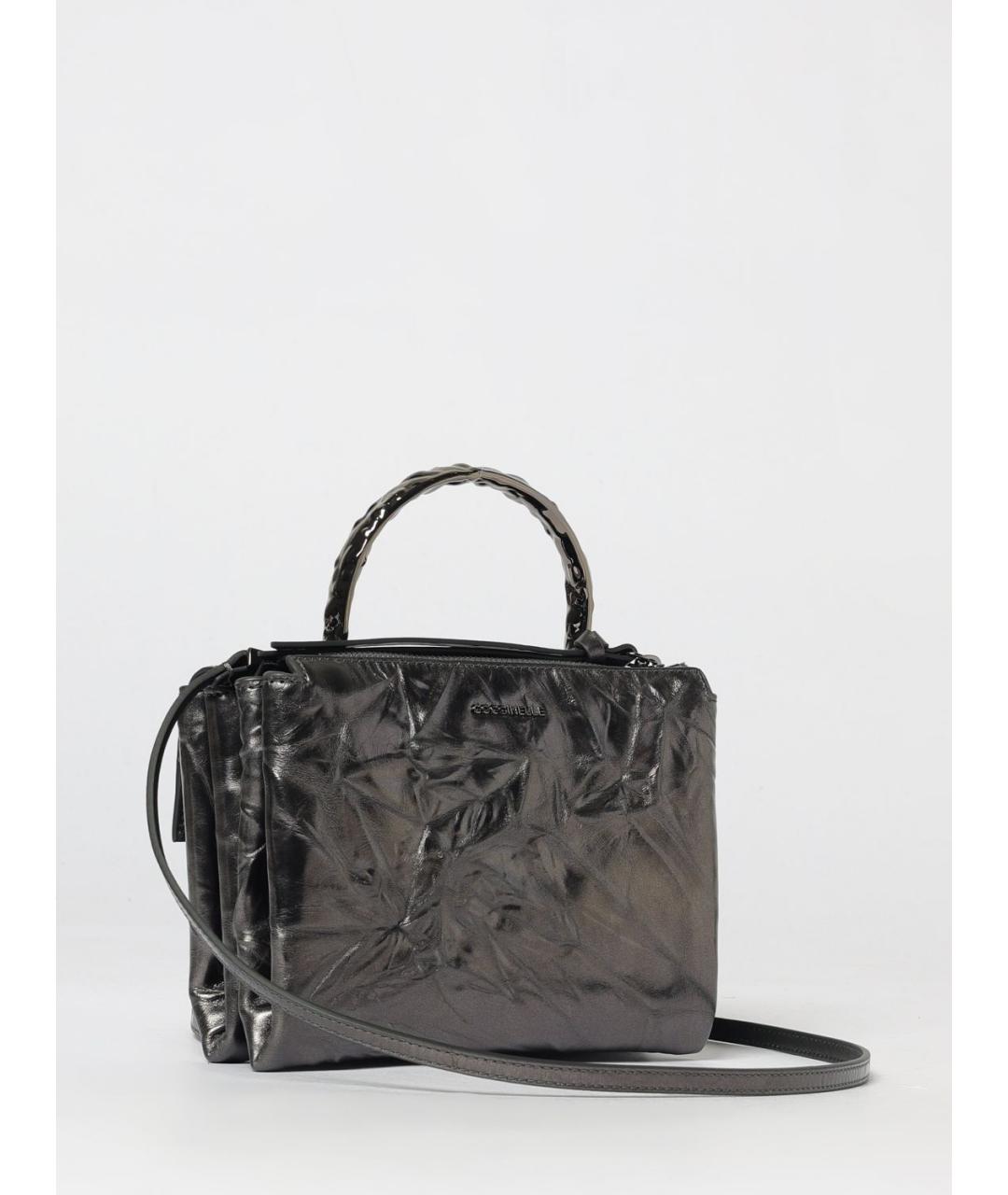 COCCINELLE Кожаная сумка с короткими ручками, фото 2