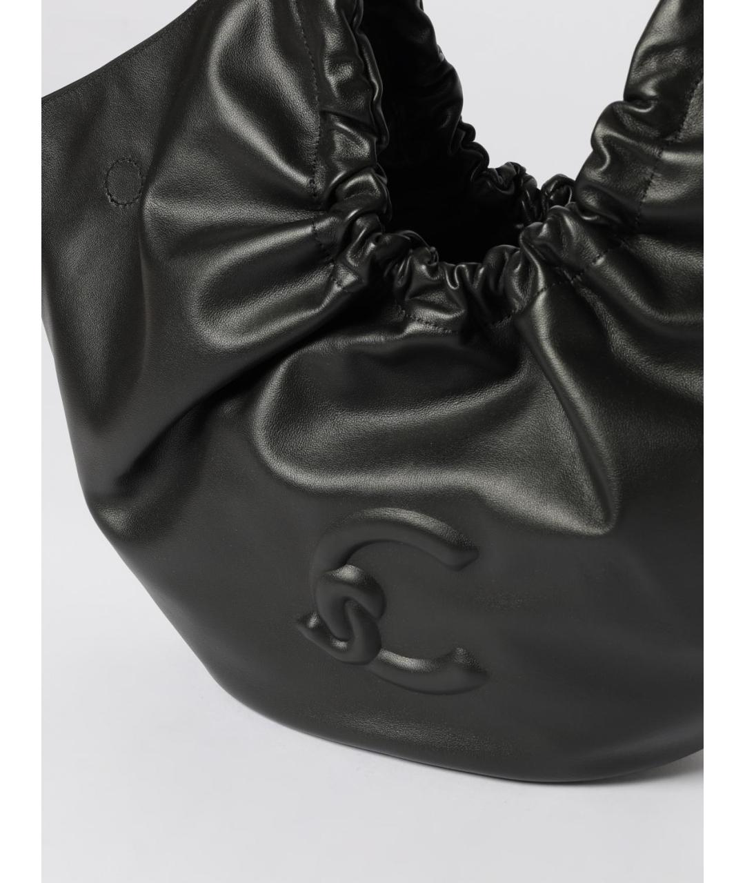 COCCINELLE Черная кожаная сумка через плечо, фото 3