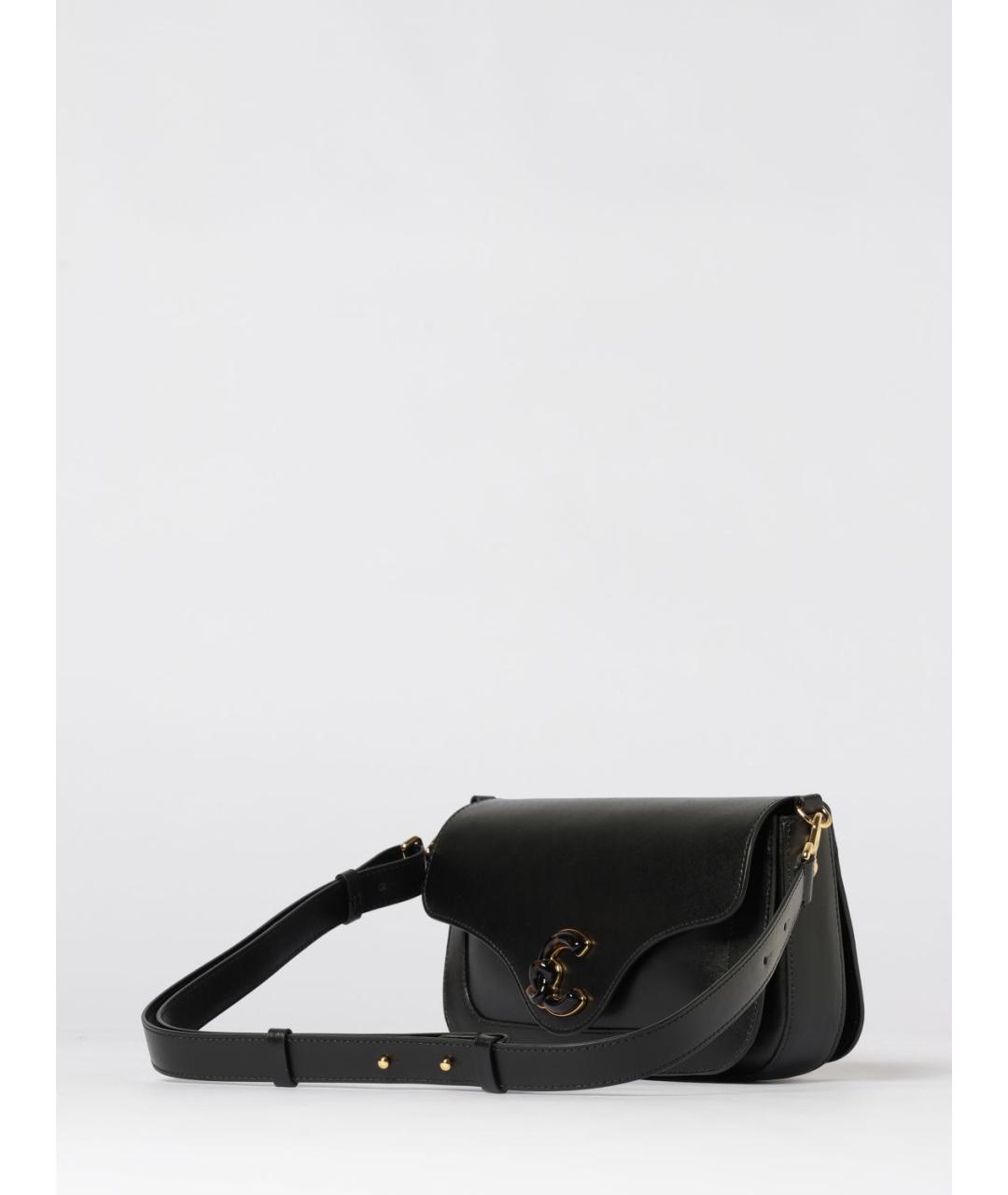 COCCINELLE Черная кожаная сумка через плечо, фото 3