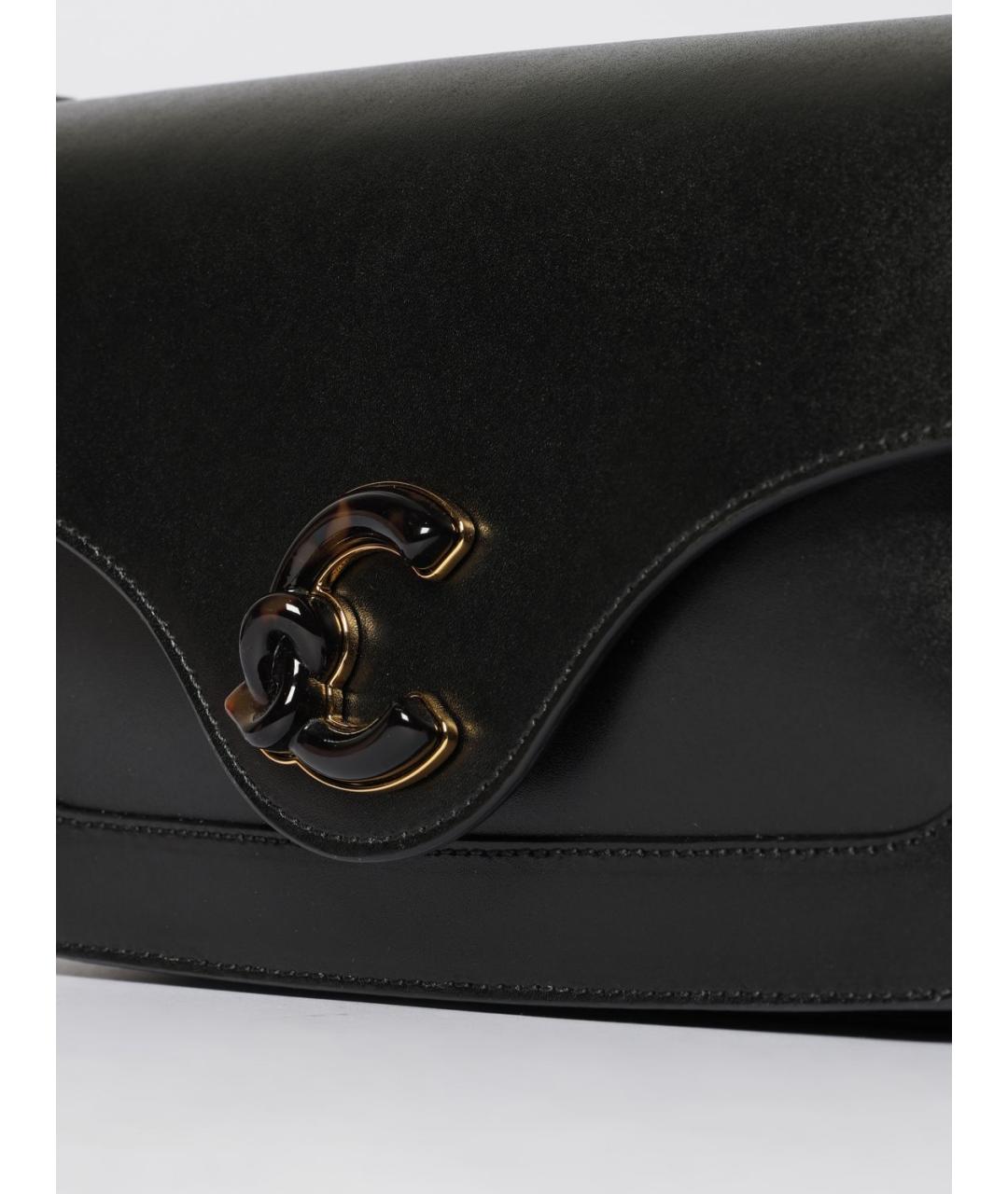 COCCINELLE Черная кожаная сумка через плечо, фото 4