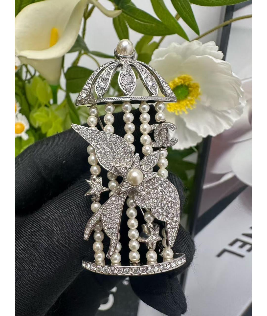 CHANEL Серебряная булавка / брошь, фото 2