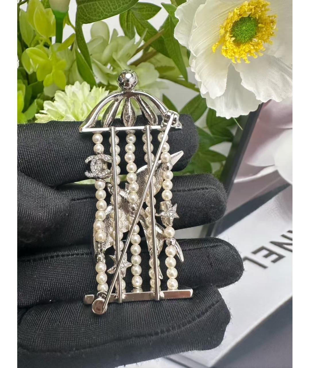 CHANEL Серебряная булавка / брошь, фото 3