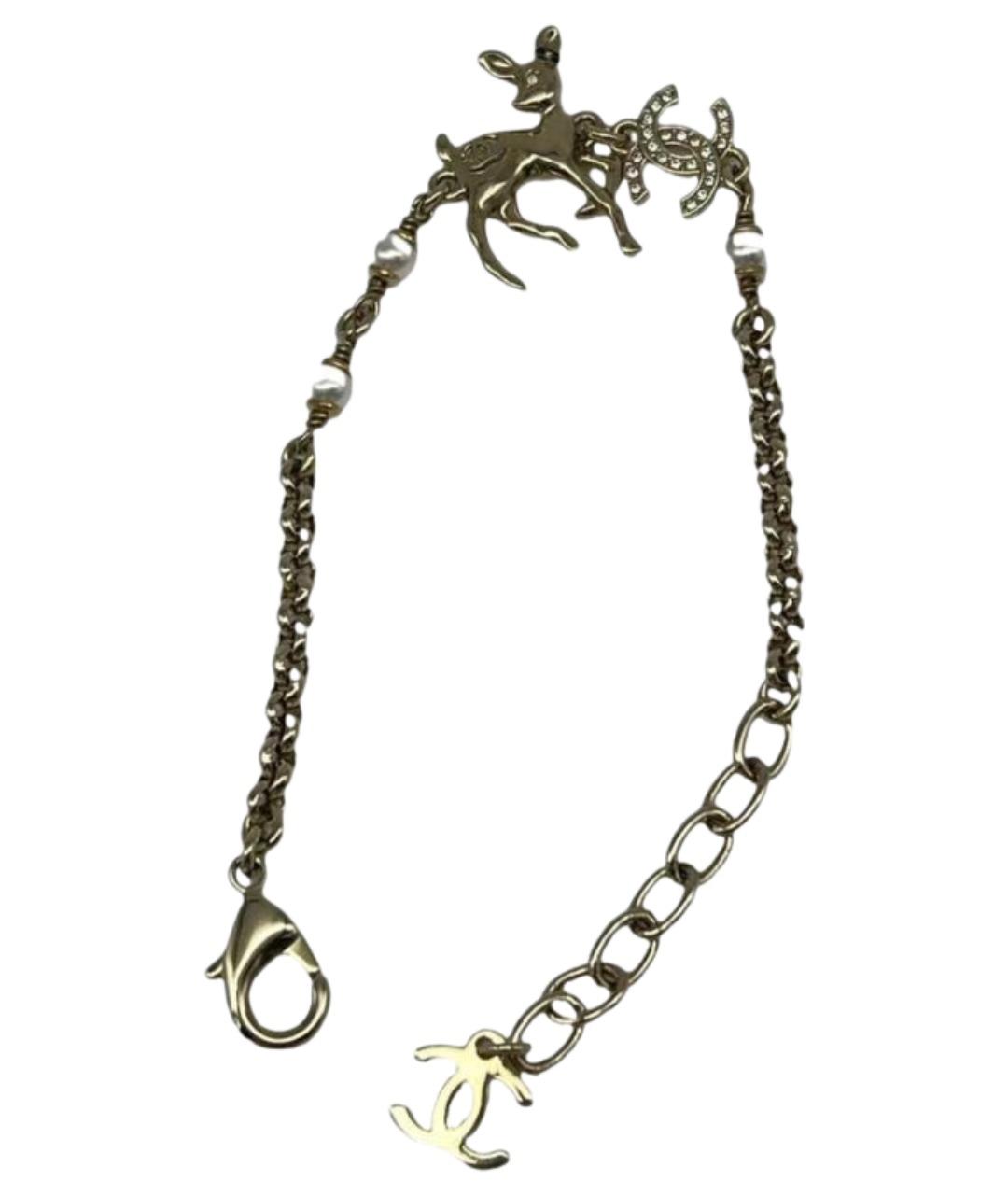 CHANEL Золотой браслет, фото 2