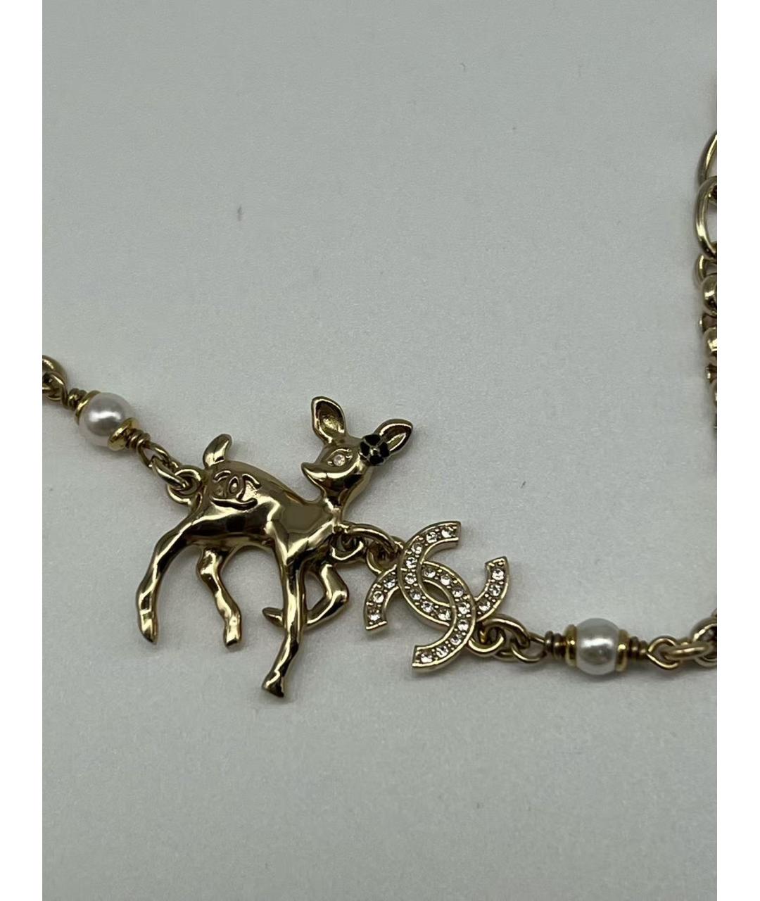 CHANEL Золотой браслет, фото 4