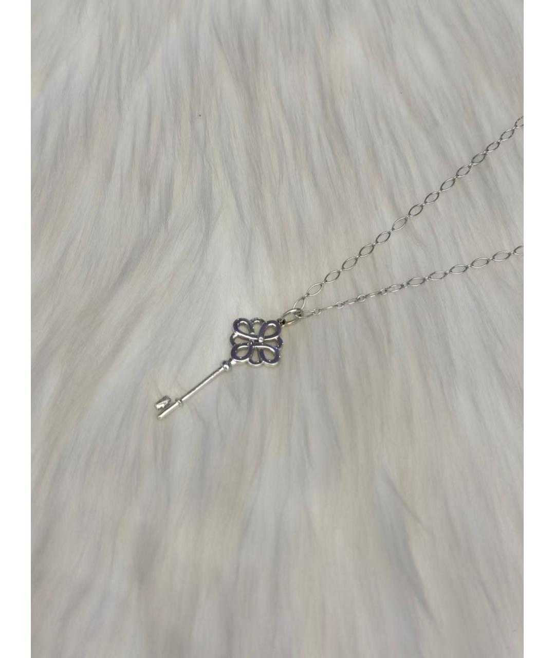 TIFFANY&CO Серебряная подвеска из белого золота, фото 4