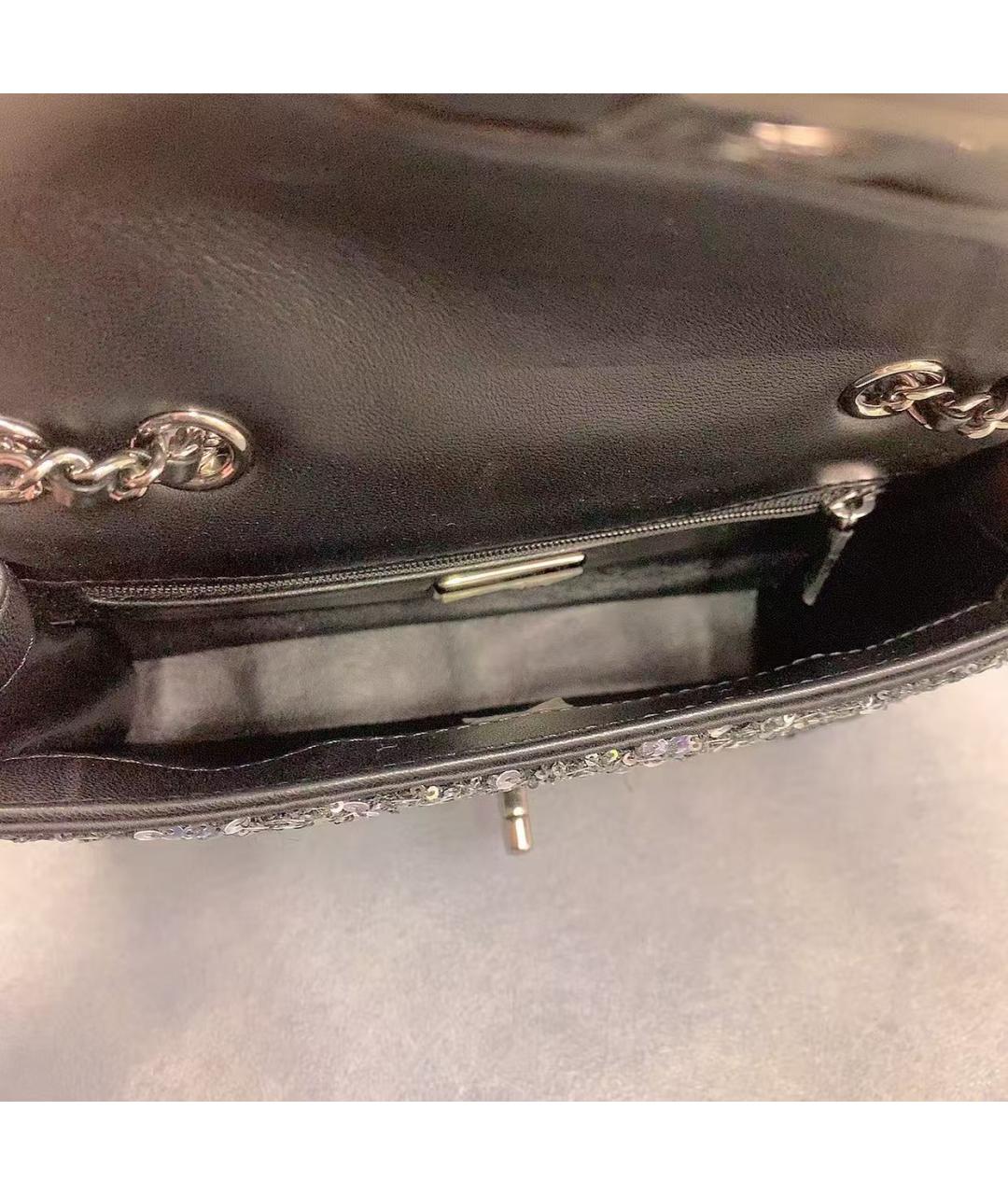 CHANEL Черная сумка через плечо, фото 6