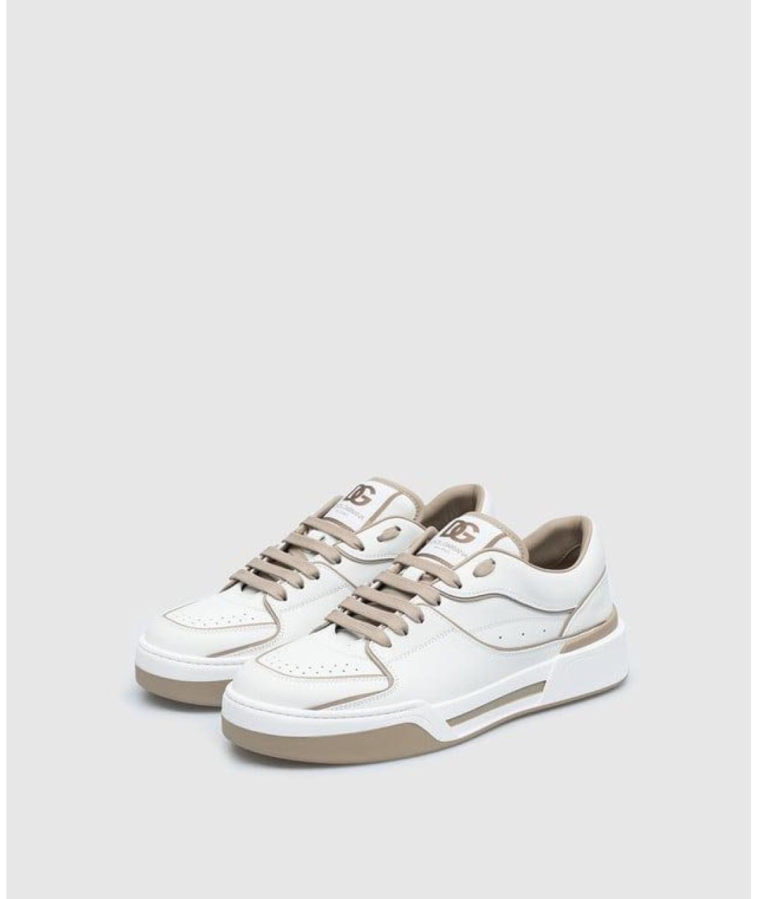 DOLCE&GABBANA Кожаные кроссовки, фото 5