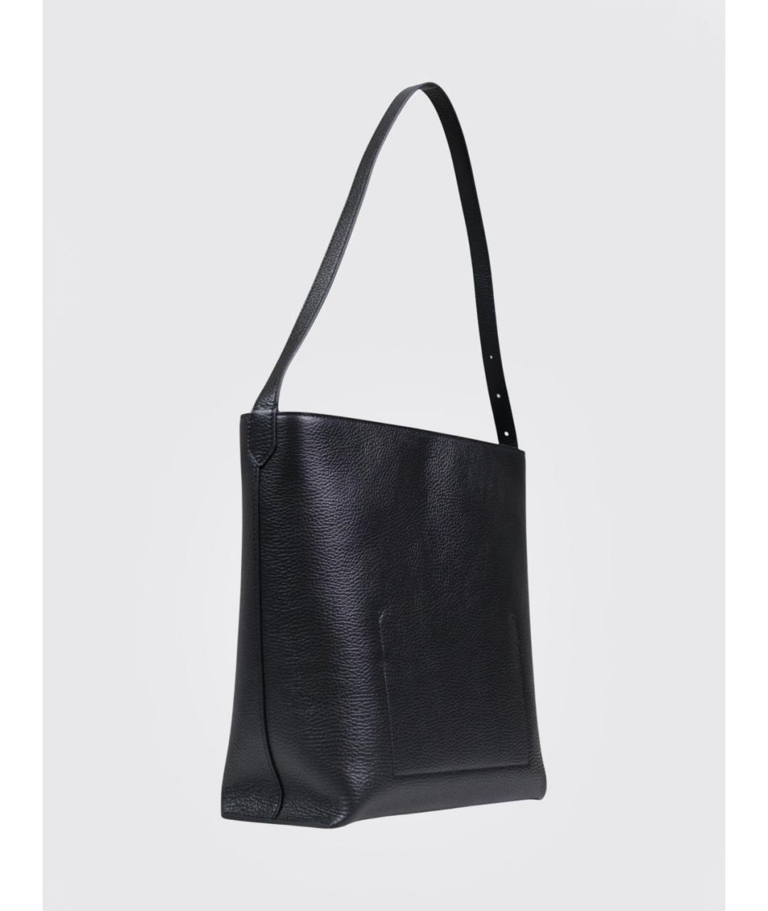 COCCINELLE Черная кожаная сумка через плечо, фото 2