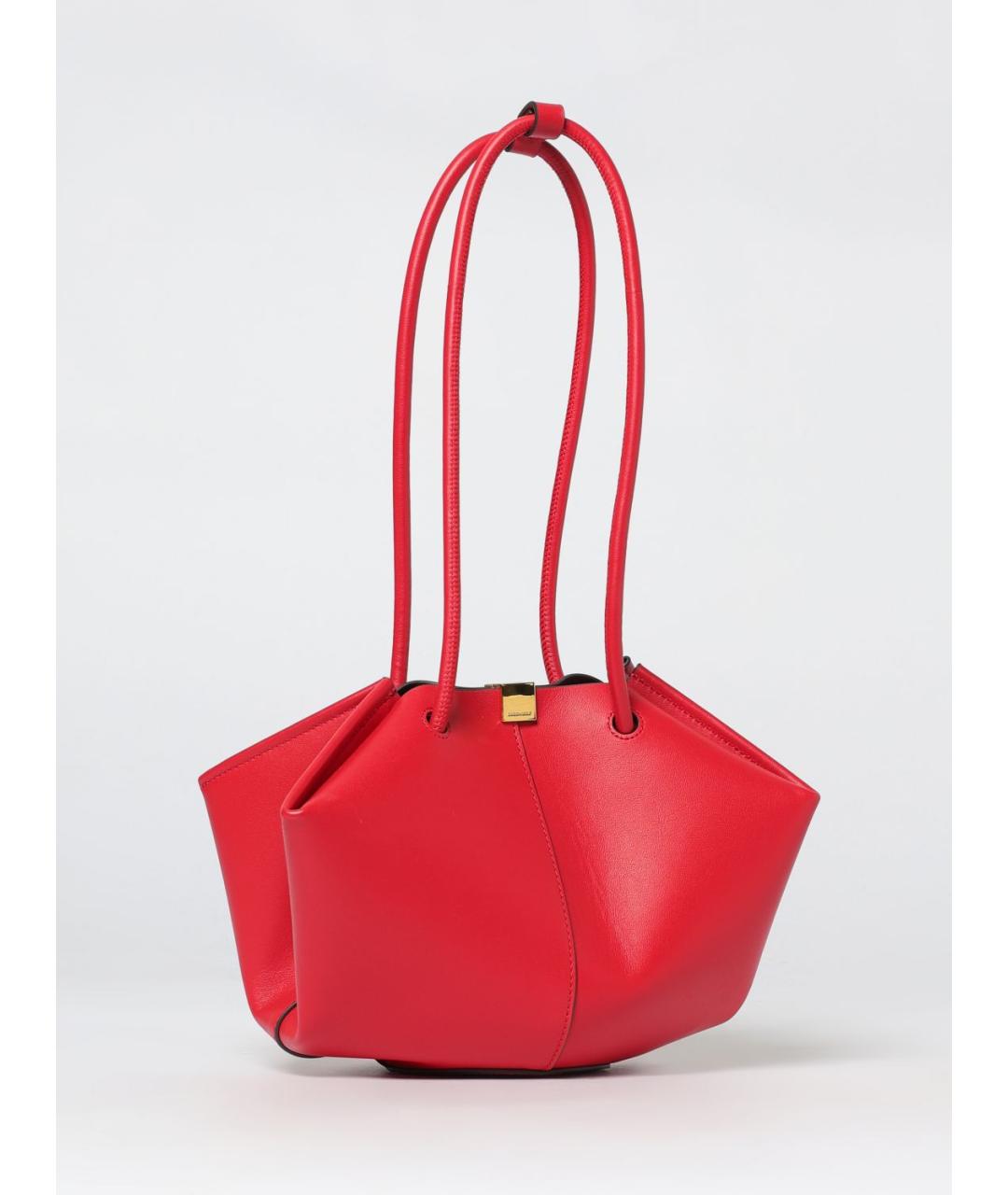 COCCINELLE Красная кожаная сумка через плечо, фото 2