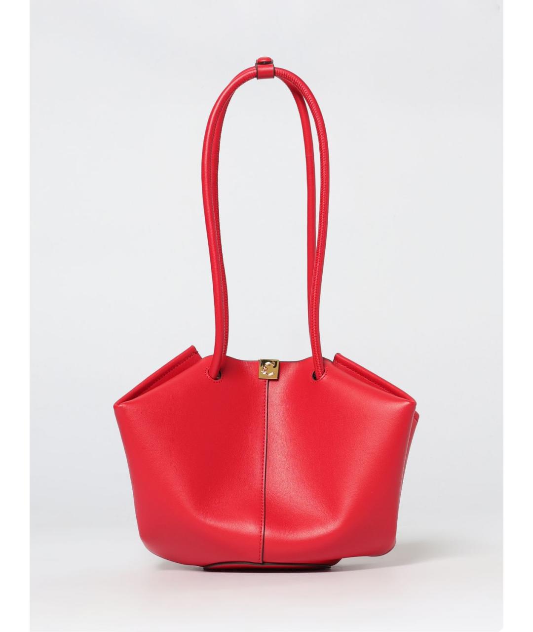 COCCINELLE Красная кожаная сумка через плечо, фото 4