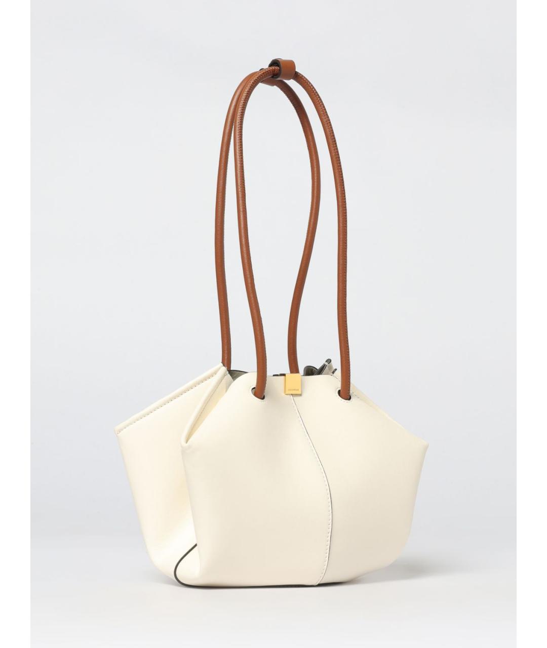 COCCINELLE Бежевая кожаная сумка через плечо, фото 2