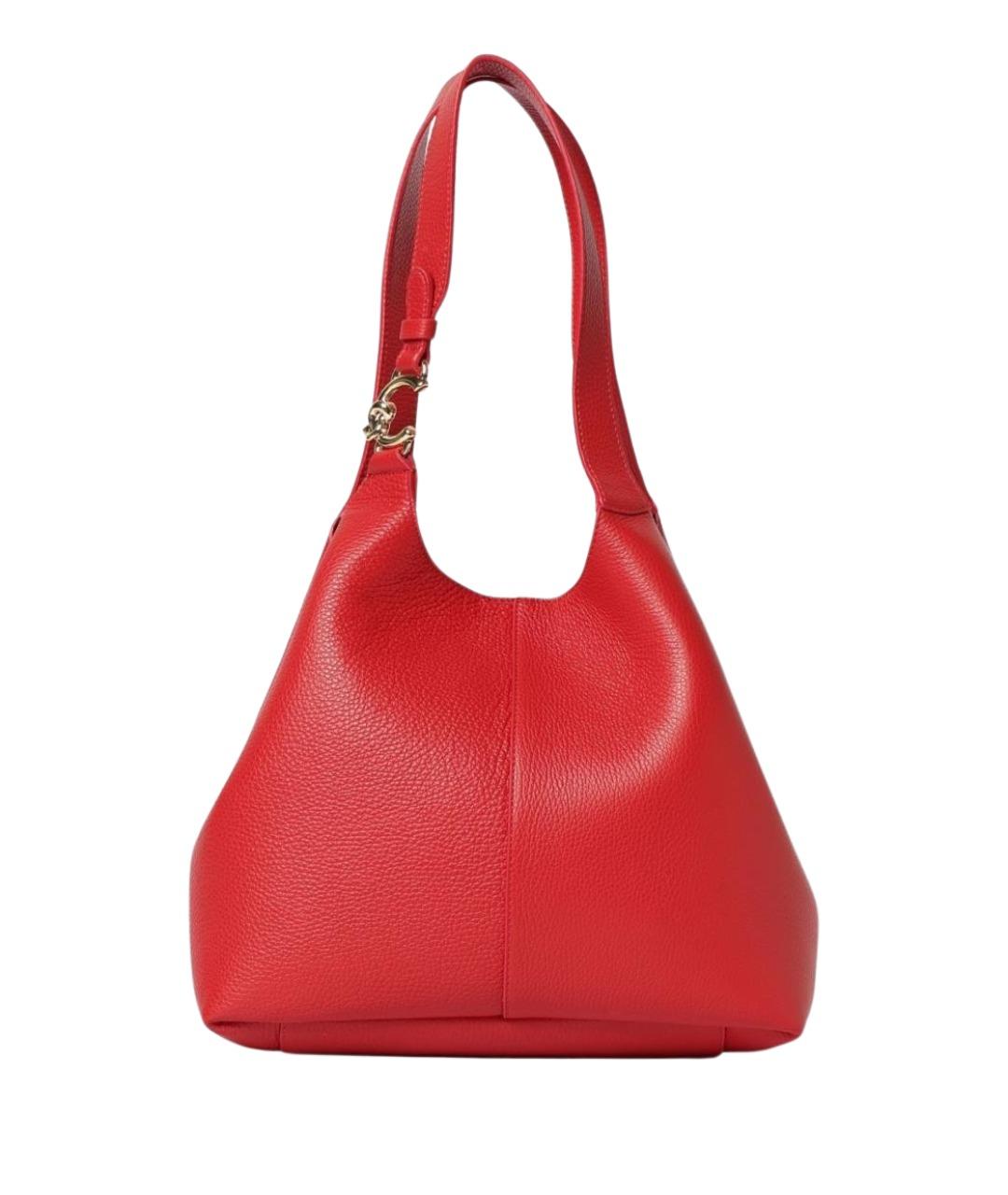 COCCINELLE Красная кожаная сумка через плечо, фото 1