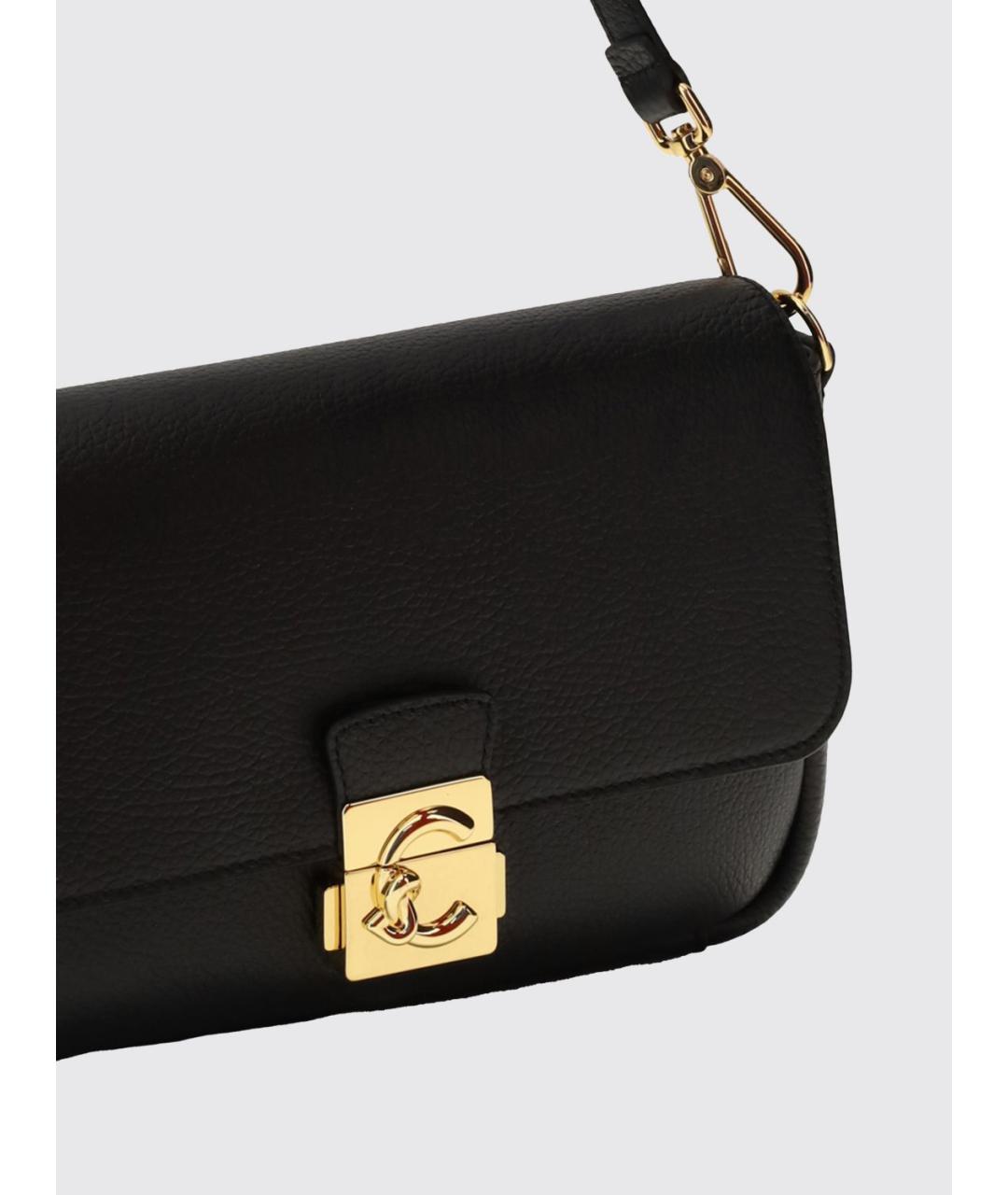 COCCINELLE Черная кожаная сумка через плечо, фото 3