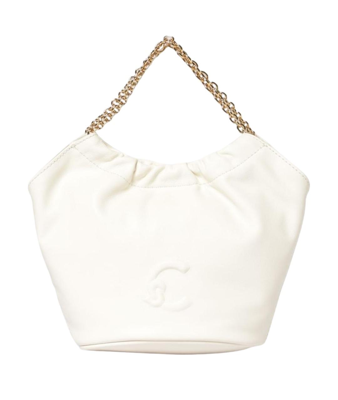 COCCINELLE Белая кожаная сумка через плечо, фото 1