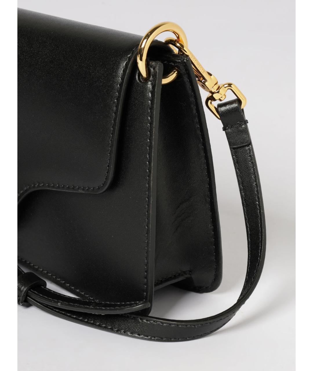 COCCINELLE Черная кожаная сумка через плечо, фото 3
