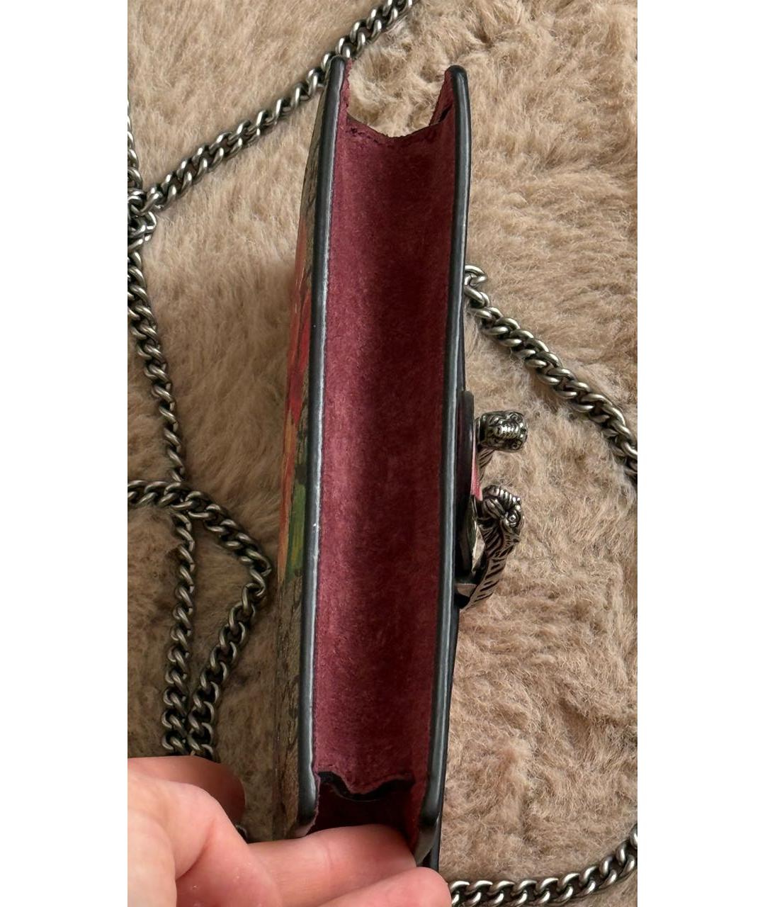 GUCCI Мульти кожаная сумка через плечо, фото 2