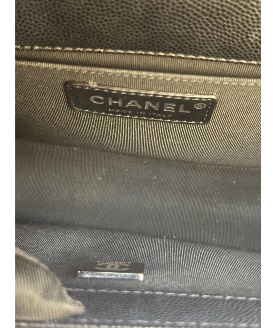 CHANEL Кожаная сумка через плечо, фото 7