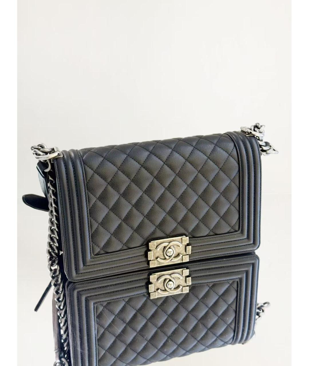 CHANEL Кожаная сумка через плечо, фото 3