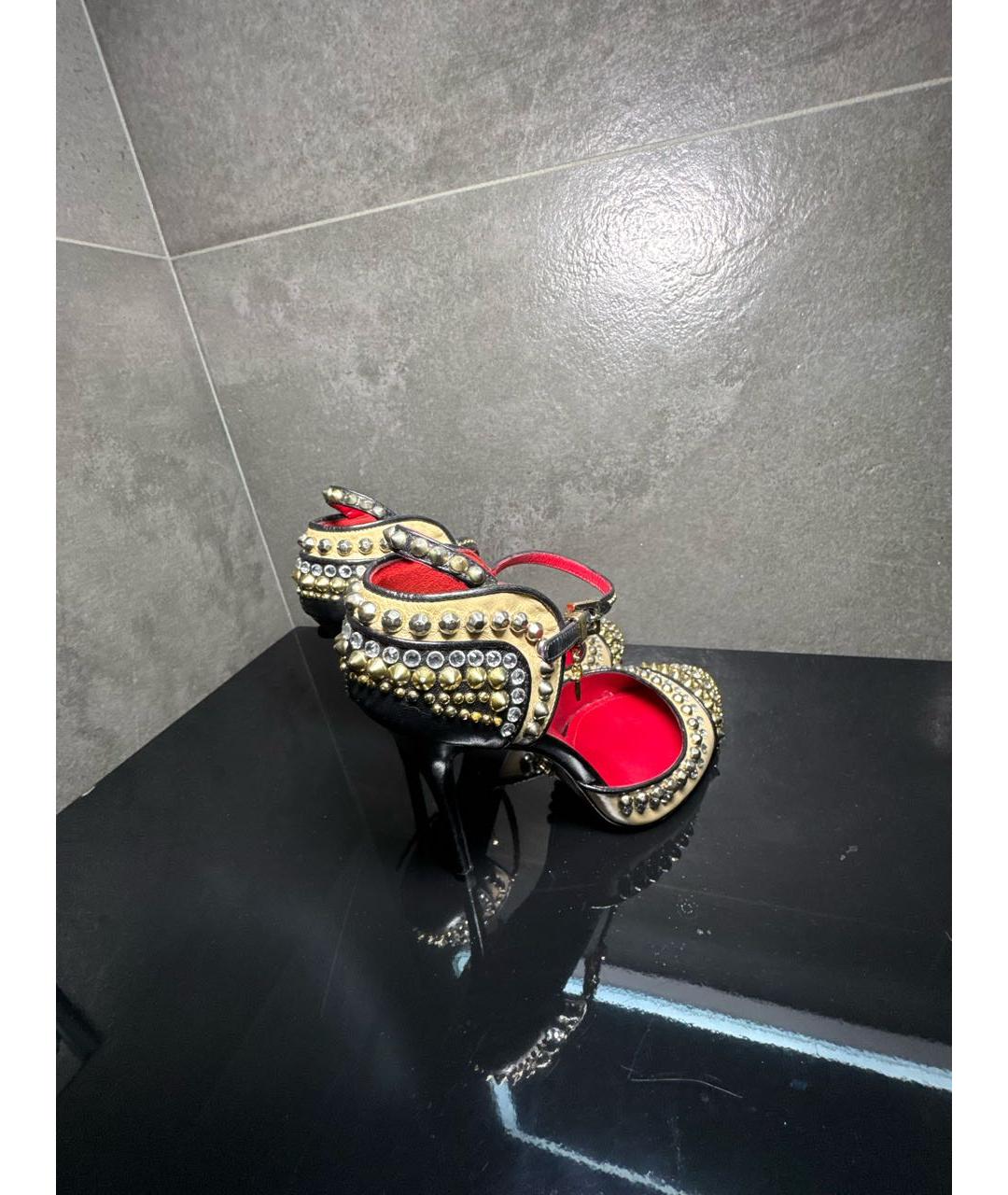 CESARE PACIOTTI Мульти кожаные босоножки, фото 6