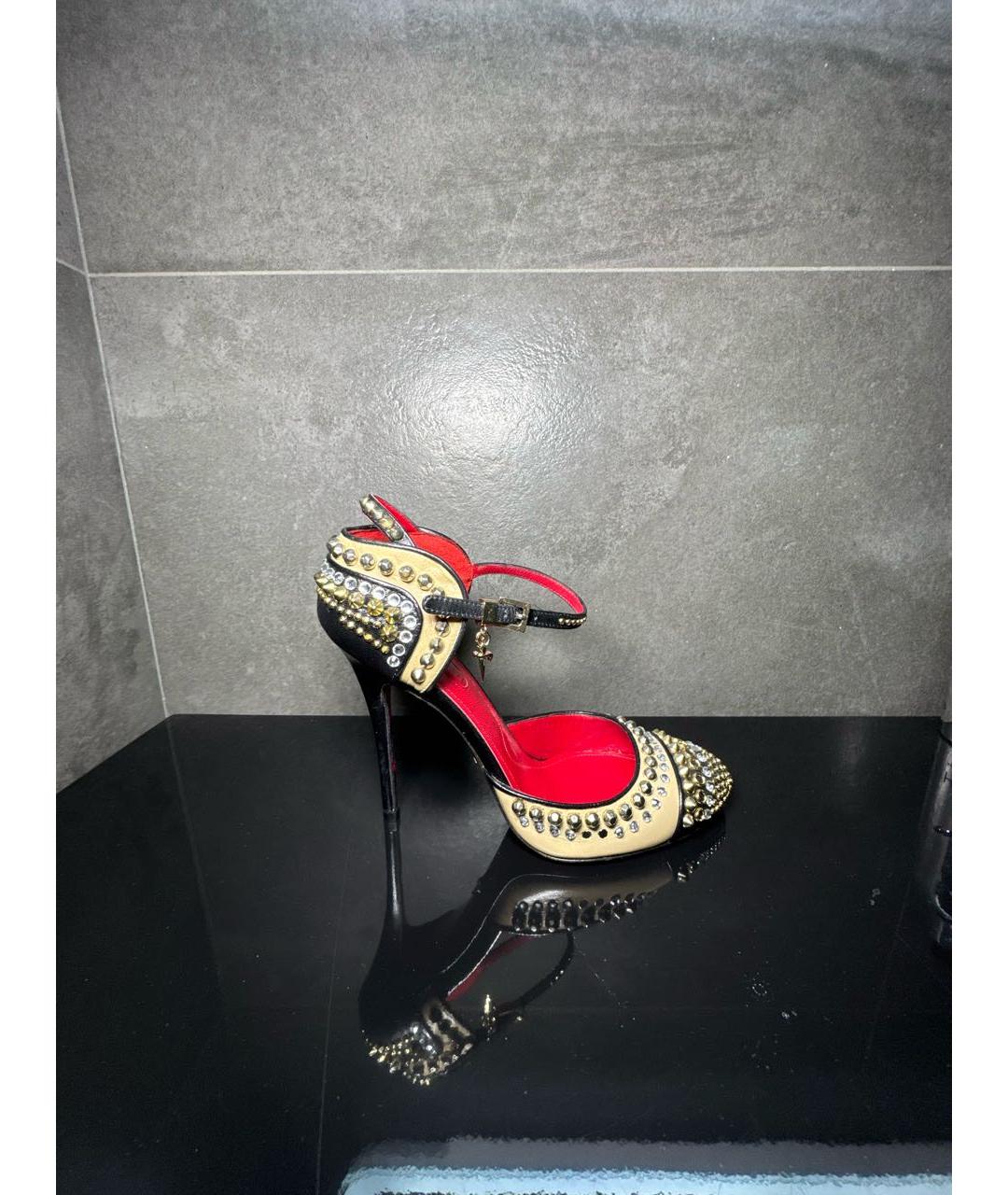 CESARE PACIOTTI Мульти кожаные босоножки, фото 8