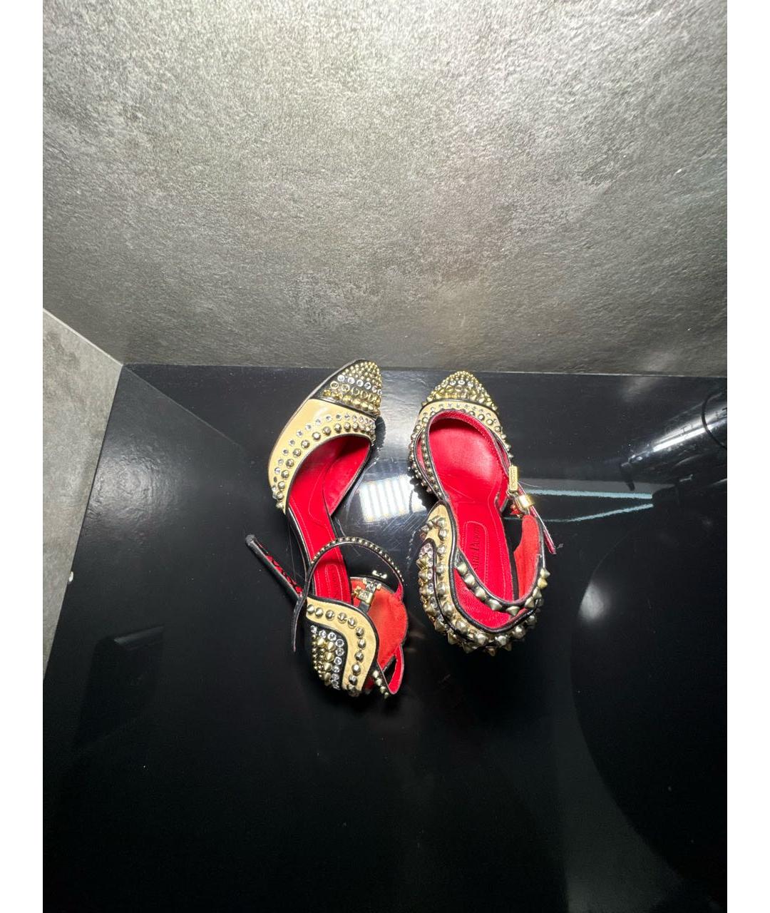 CESARE PACIOTTI Мульти кожаные босоножки, фото 5