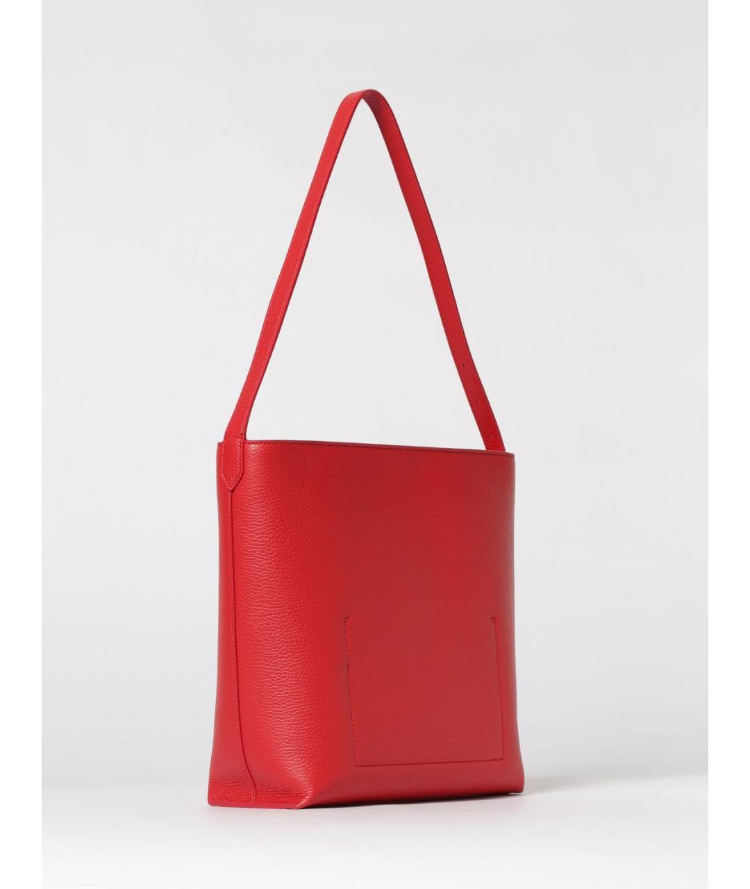 COCCINELLE Красная кожаная сумка через плечо, фото 2