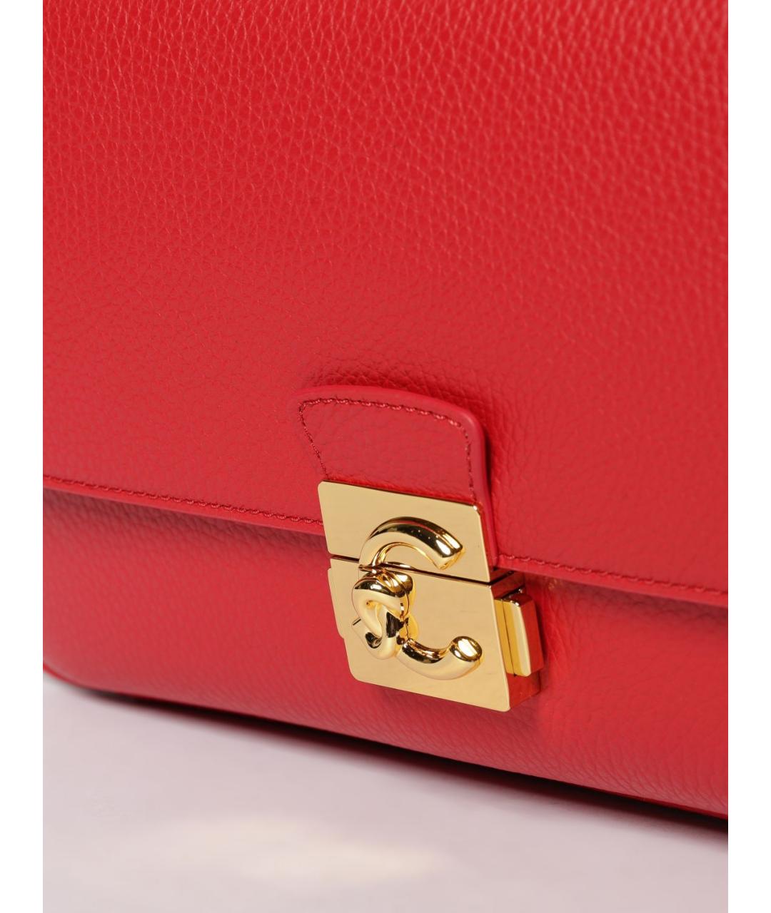 COCCINELLE Красная кожаная сумка через плечо, фото 3