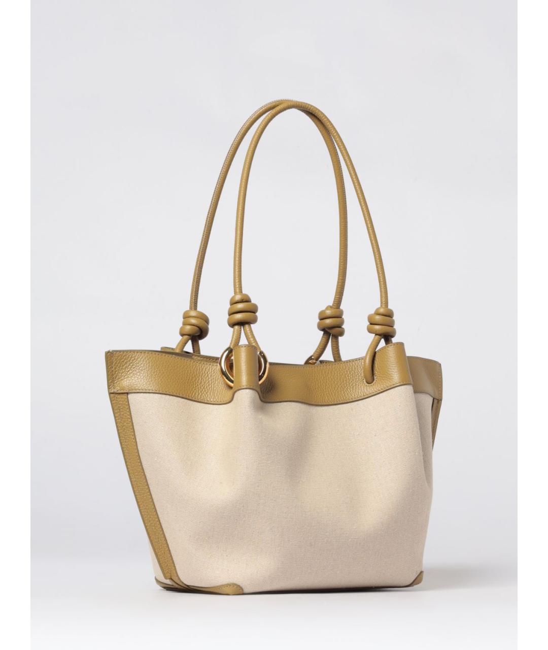 COCCINELLE Бежевая сумка тоут, фото 2