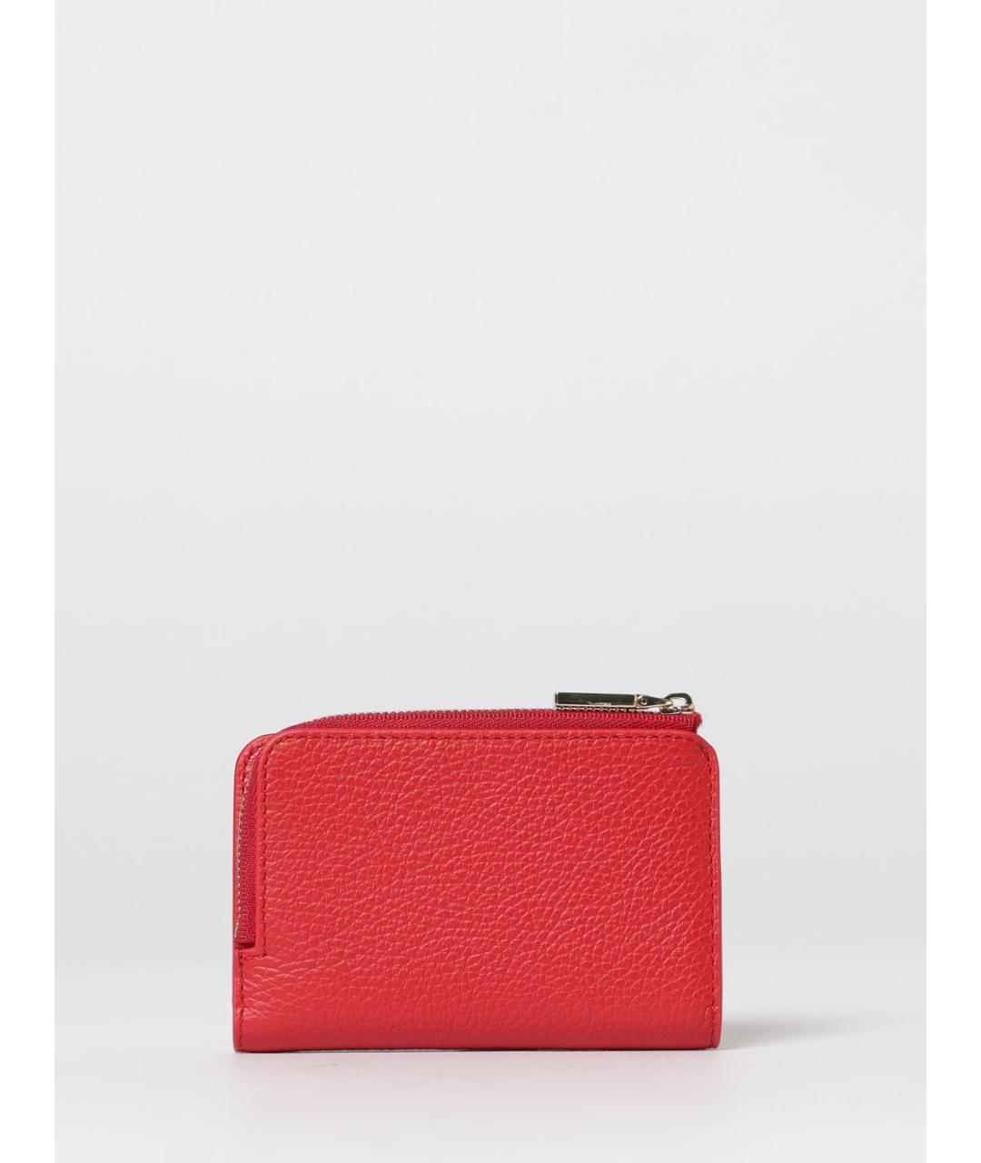 COCCINELLE Красный кожаный кошелек, фото 3