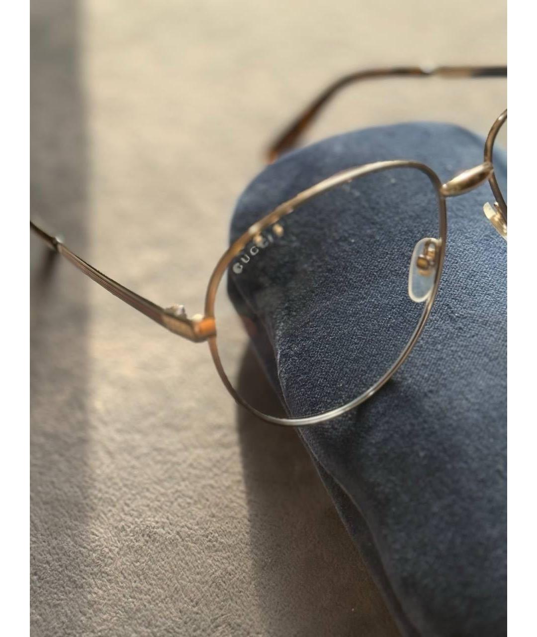 GUCCI Металлические солнцезащитные очки, фото 6