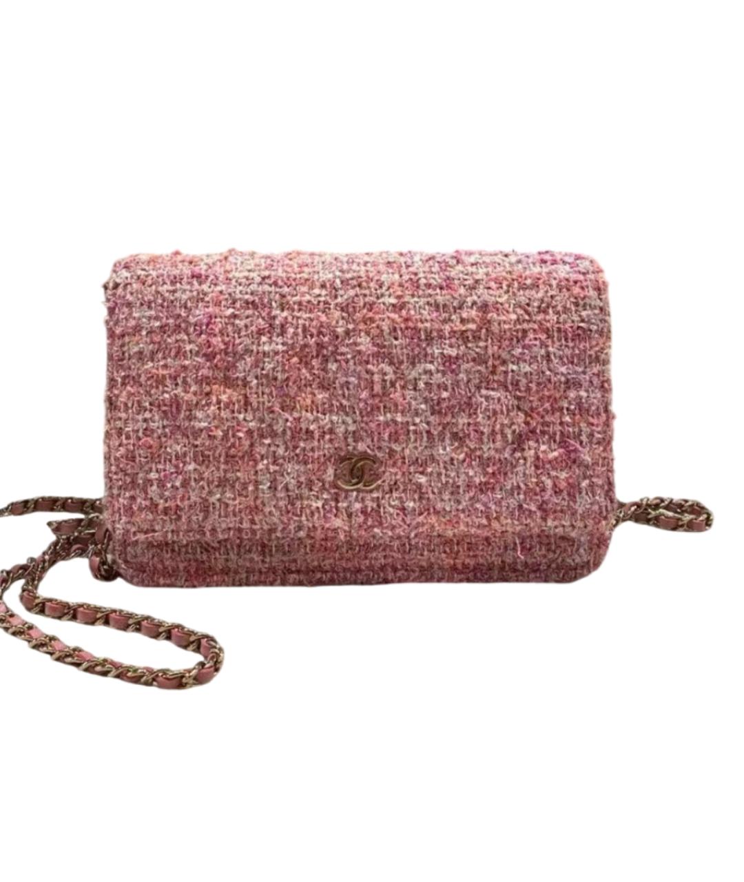 CHANEL Розовая сумка через плечо, фото 8
