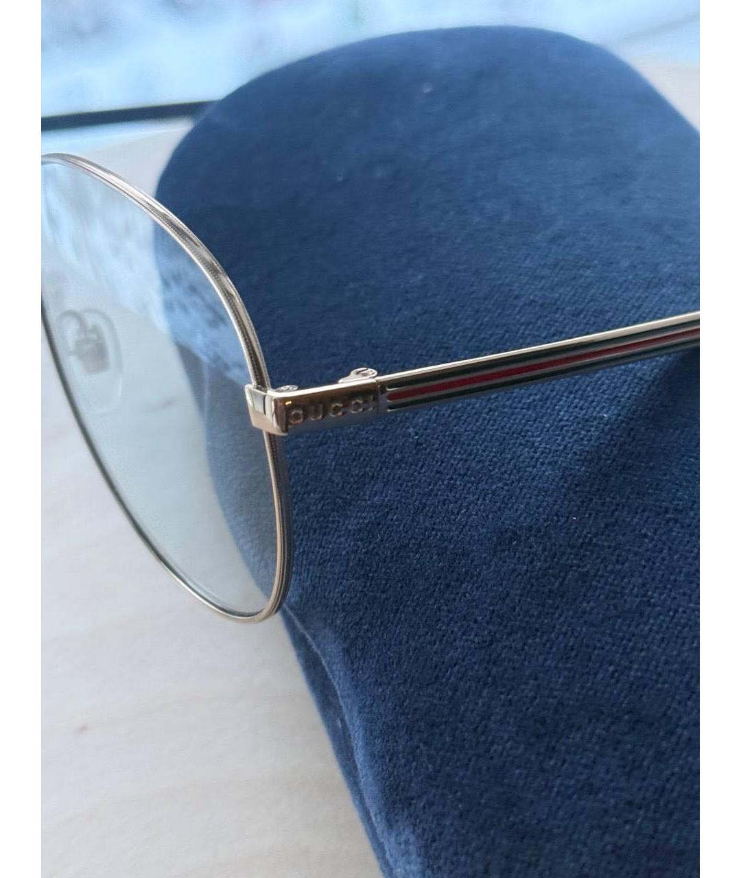 GUCCI Металлические солнцезащитные очки, фото 6