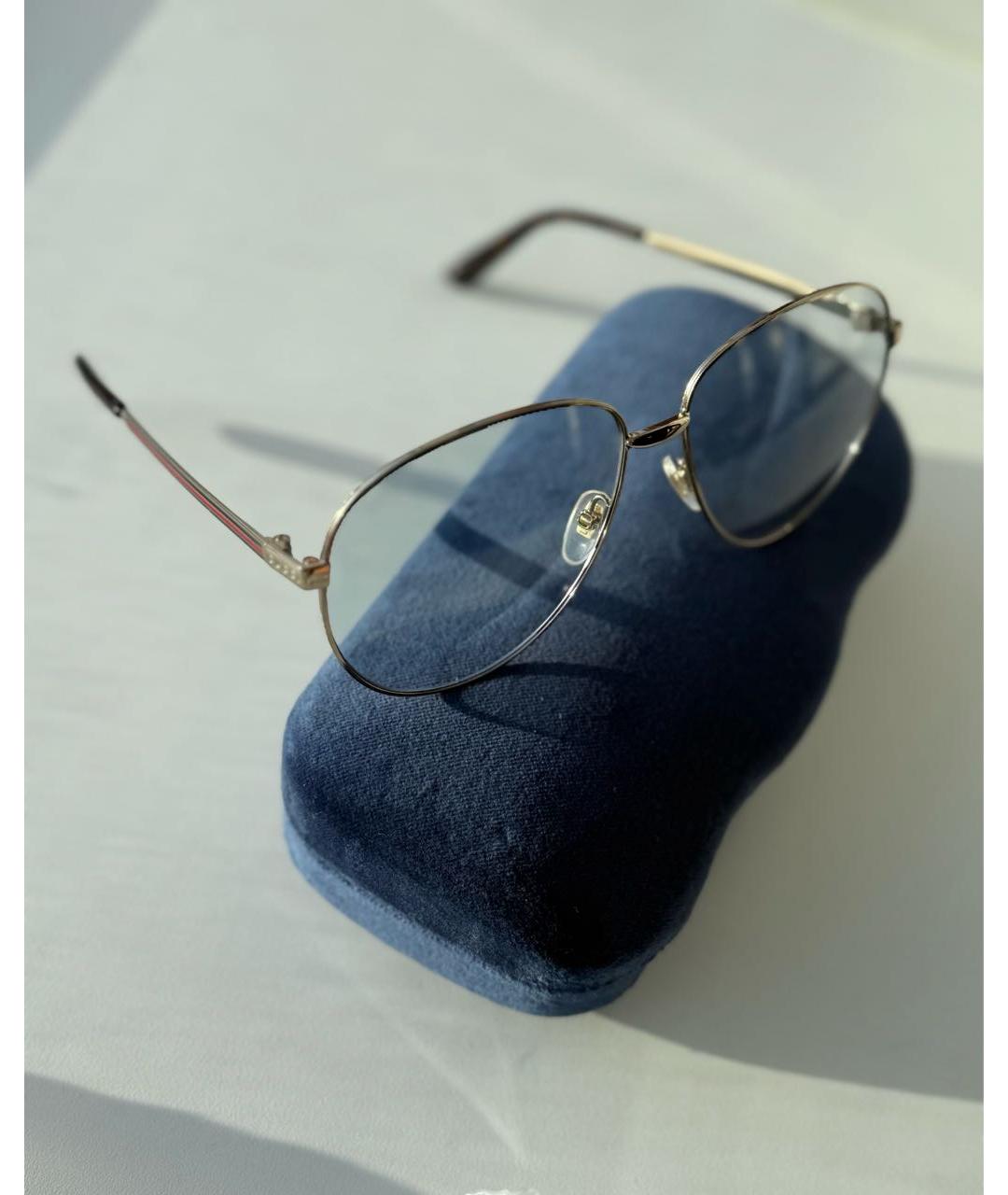 GUCCI Металлические солнцезащитные очки, фото 2