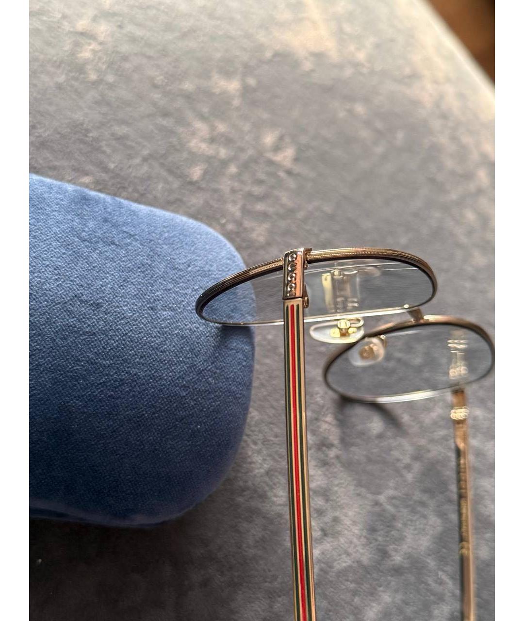 GUCCI Металлические солнцезащитные очки, фото 4