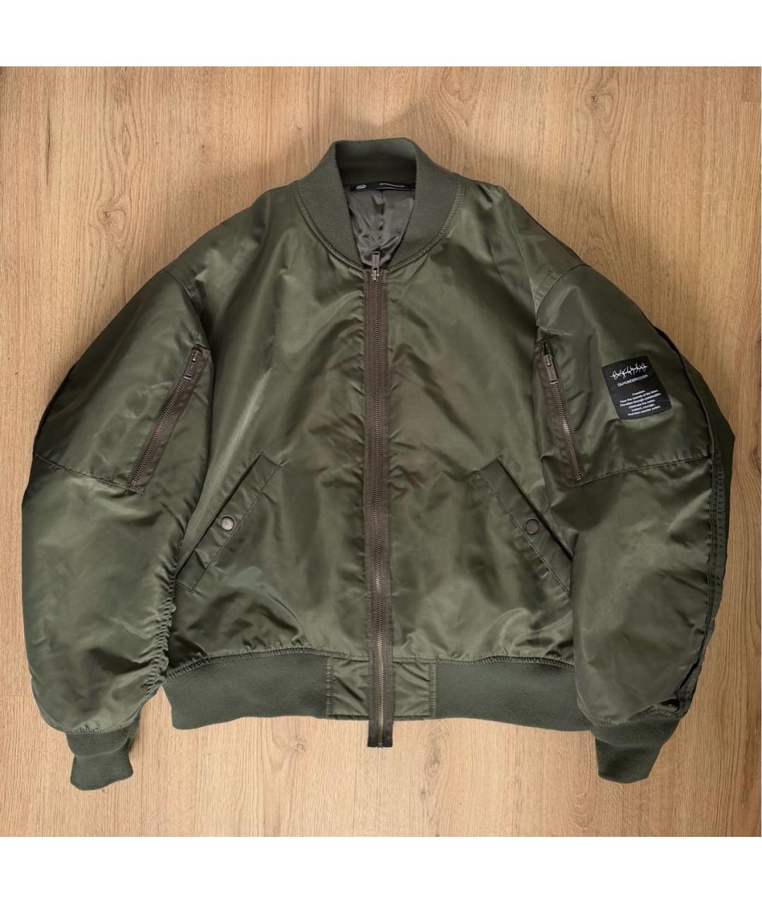 UNDERCOVER Зеленая полиэстеровая куртка, фото 9