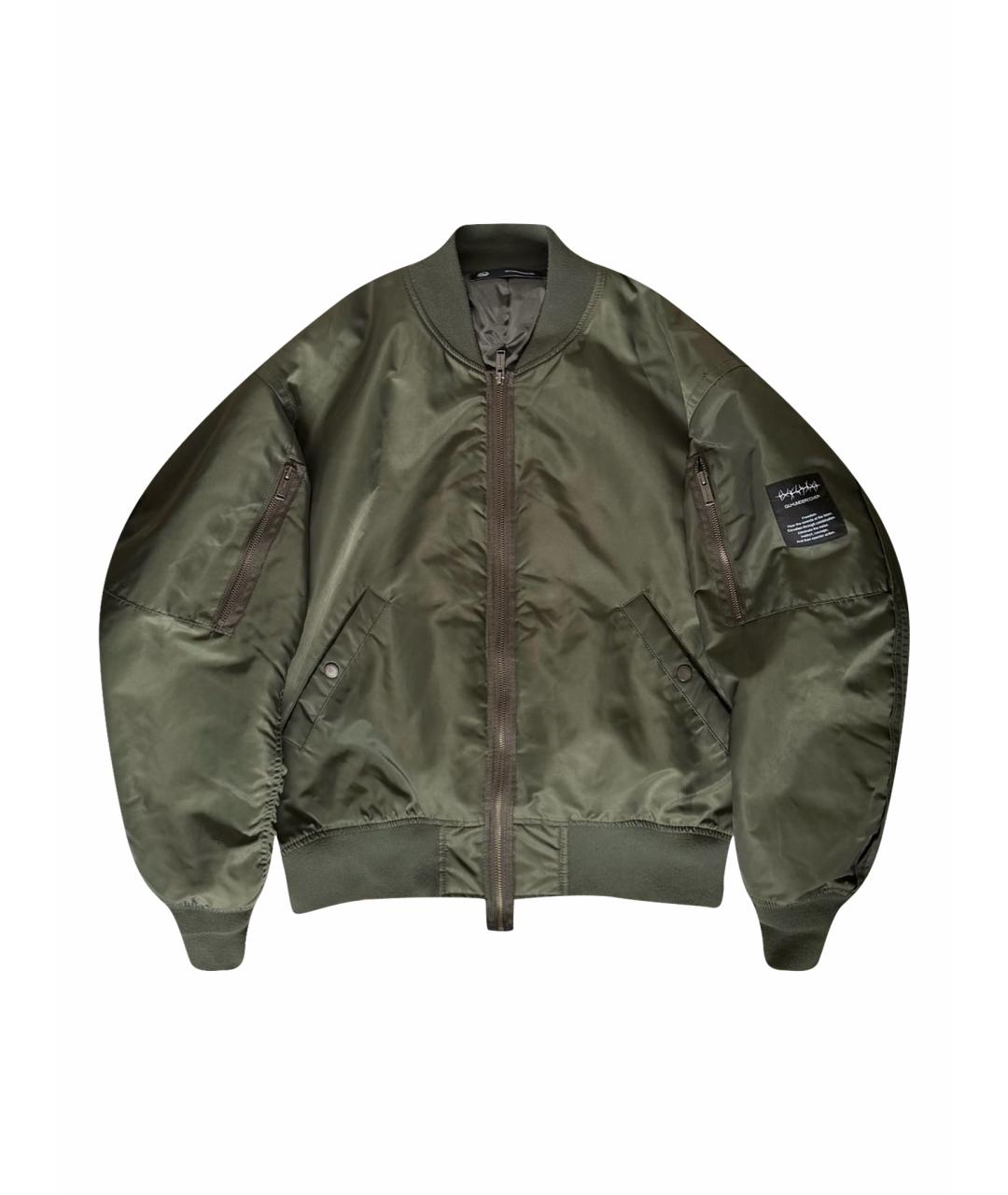 UNDERCOVER Зеленая полиэстеровая куртка, фото 1