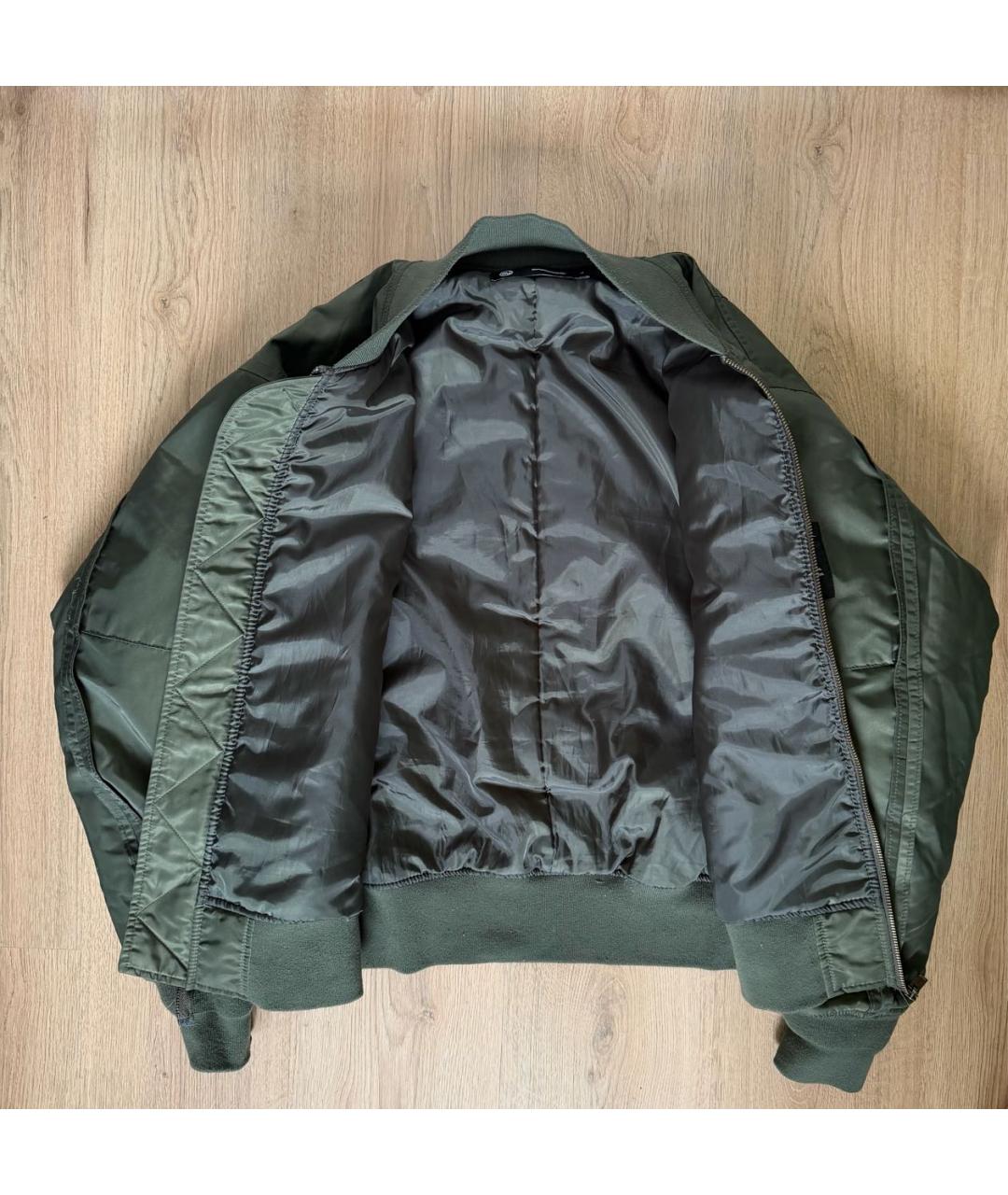 UNDERCOVER Зеленая полиэстеровая куртка, фото 4
