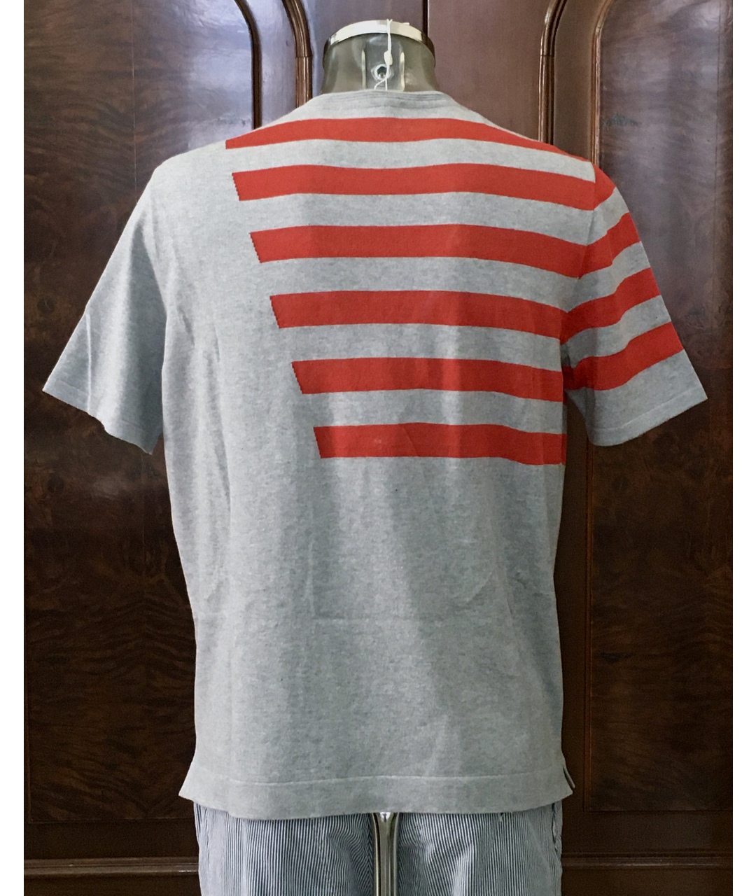 BILANCIONI Мульти хлопко-леновая футболка, фото 2