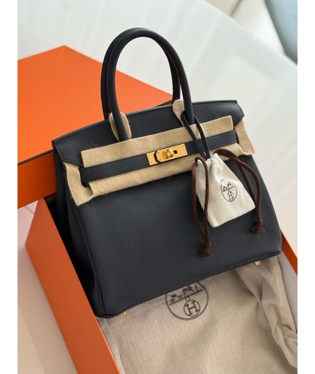 HERMES Кожаная сумка тоут, фото 2