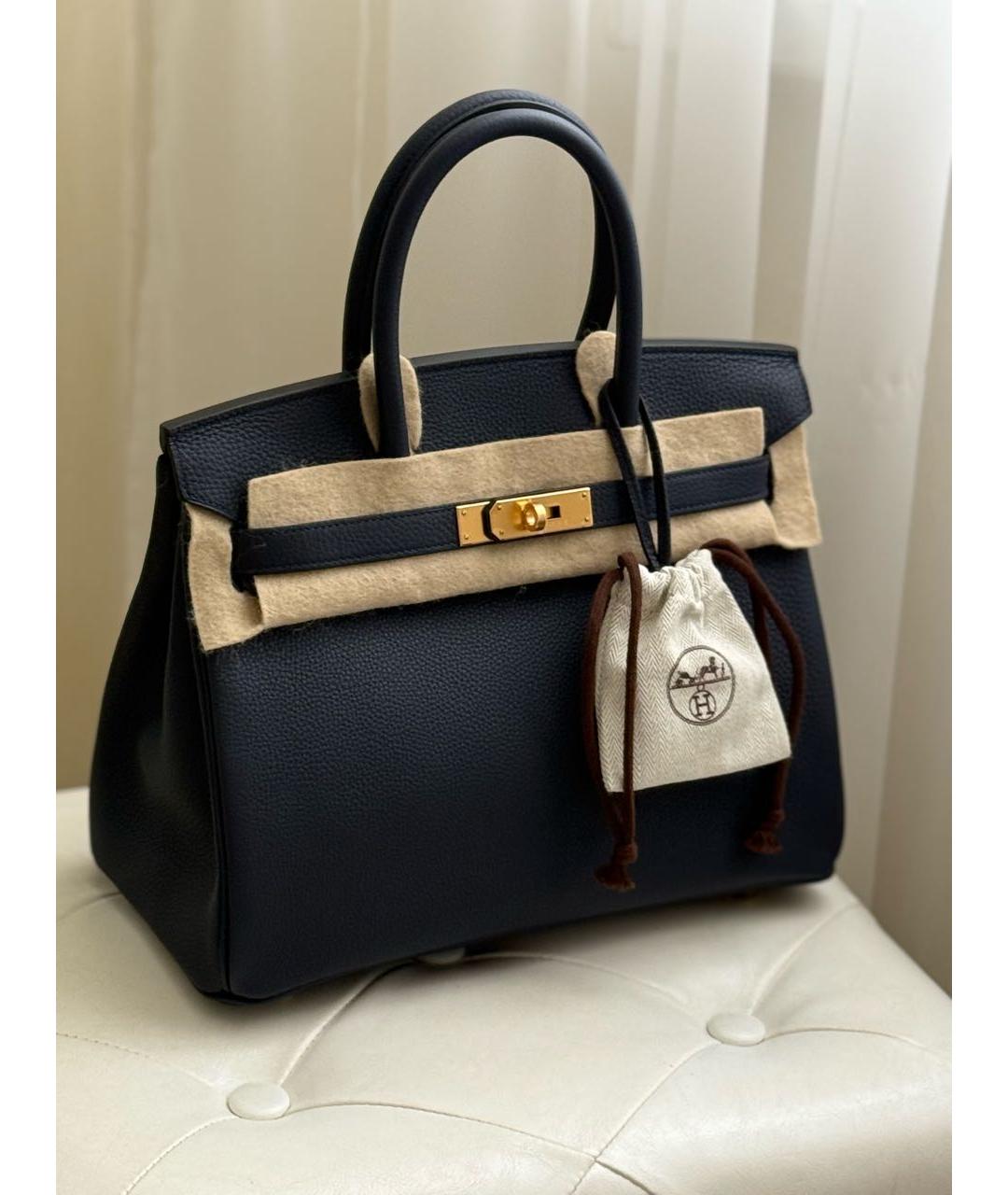 HERMES Кожаная сумка тоут, фото 9