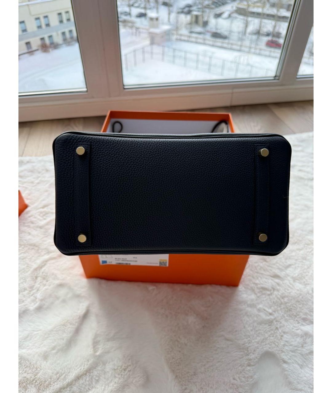 HERMES Кожаная сумка тоут, фото 7