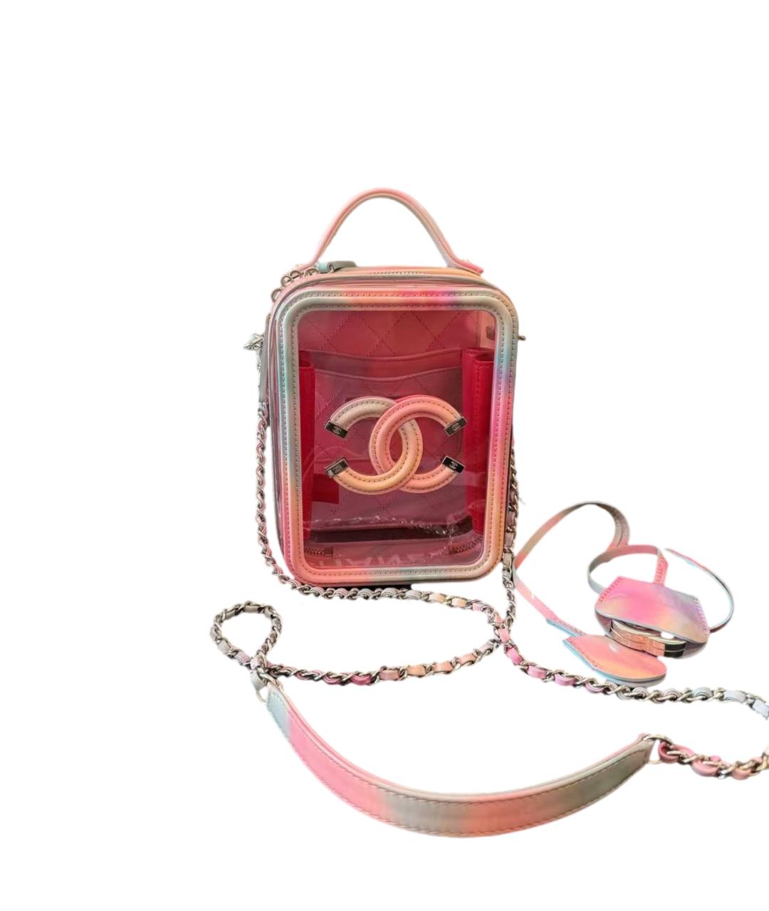 CHANEL Розовая сумка через плечо, фото 5