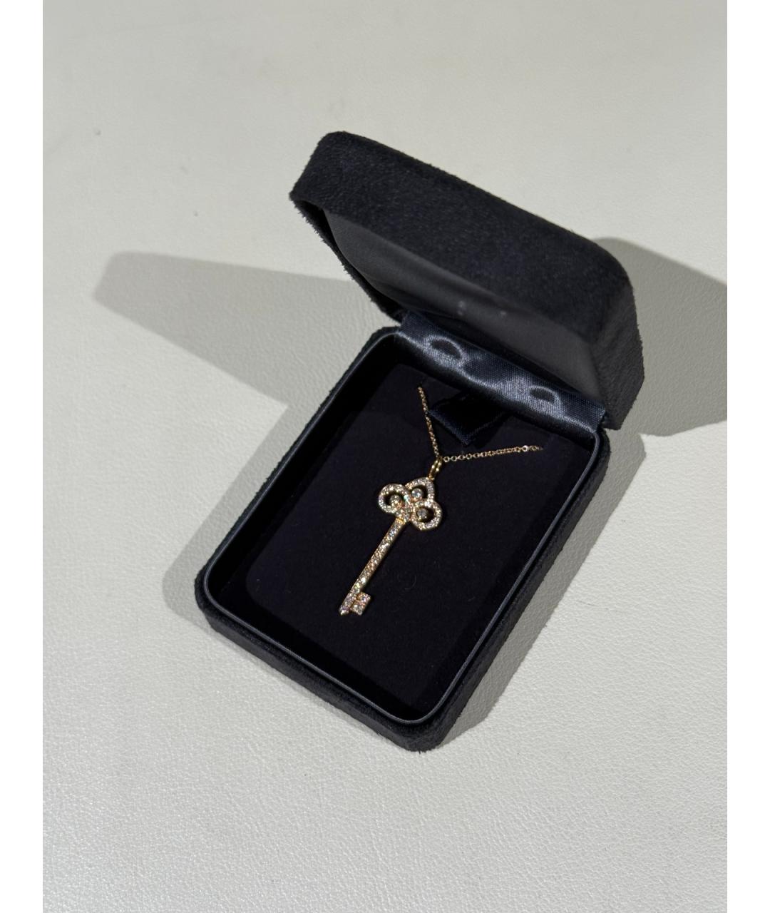 TIFFANY&CO Золотая подвеска из розового золота, фото 3