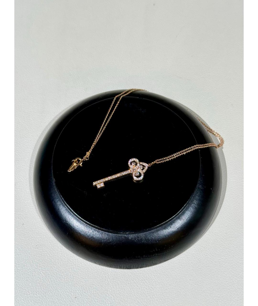 TIFFANY&CO Золотая подвеска из розового золота, фото 4