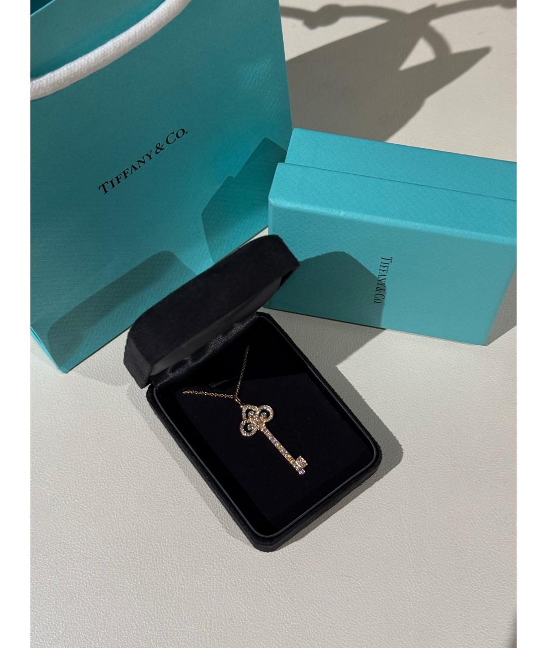 TIFFANY&CO Золотая подвеска из розового золота, фото 2