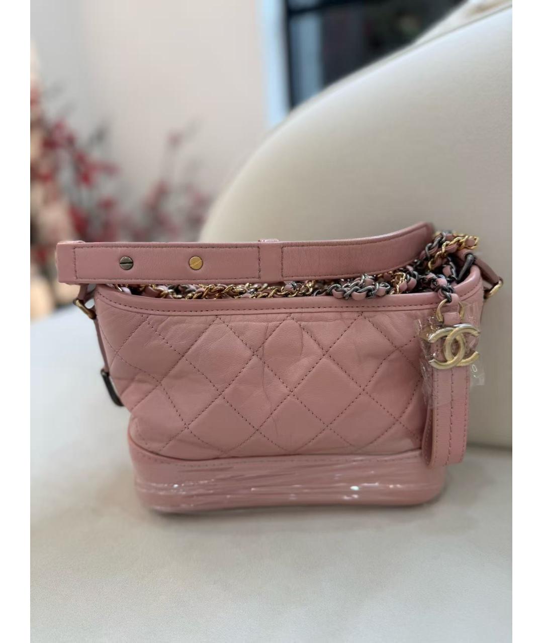 CHANEL Розовая сумка через плечо, фото 2